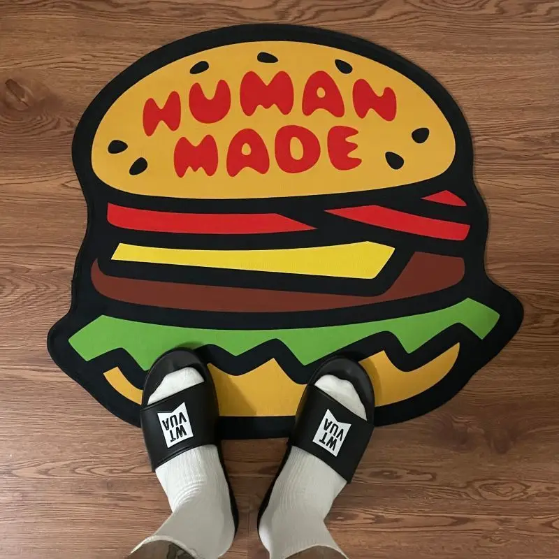 Welcome Cartoon 3D Food Floor Carpet Delicious Hamburgers Prints Rugs Casa Sala for Home Living Room Carpet Non-slip Mats
Welcome Cartoon 3D Food Floor Carpet Delicious Hamburgers Prints Rugs Casa Sala for Home Living Room Carpet Non-slip Mats