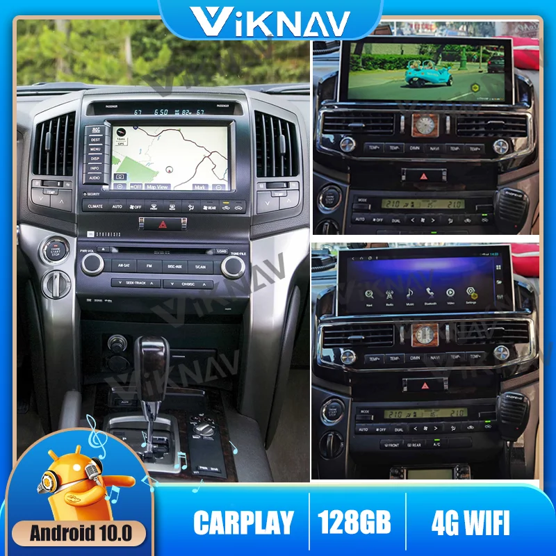 Android 10.0 Car Radio For TOYOTA LAND CRUISER 200 LC200 2016 2017 2018 2019 2020 GPS Navigation Multimedia Player 2 din
Android 10.0 Car Radio For TOYOTA LAND CRUISER 200 LC200 2016 2017 2018 2019 2020 GPS Navigation Multimedia Player 2 din