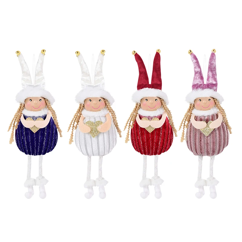 Christmas Cute Girl Doll Christmas Tree Pendant Decoration New Year Children's Toy Gift Mini Bunny Ears Day Girl Baby Soothing
Christmas Cute Girl Doll Christmas Tree Pendant Decoration New Year Children's Toy Gift Mini Bunny Ears Day Girl Baby Soothing