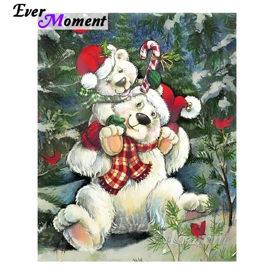 Ever Moment Diamond Painting Art Kits Lovely Bears Diamond Embroidery Full Square Resin Drills Craft Mosaic Festival Decor 4Y491
Ever Moment Diamond Painting Art Kits Lovely Bears Diamond Embroidery Full Square Resin Drills Craft Mosaic Festival Decor 4Y491
