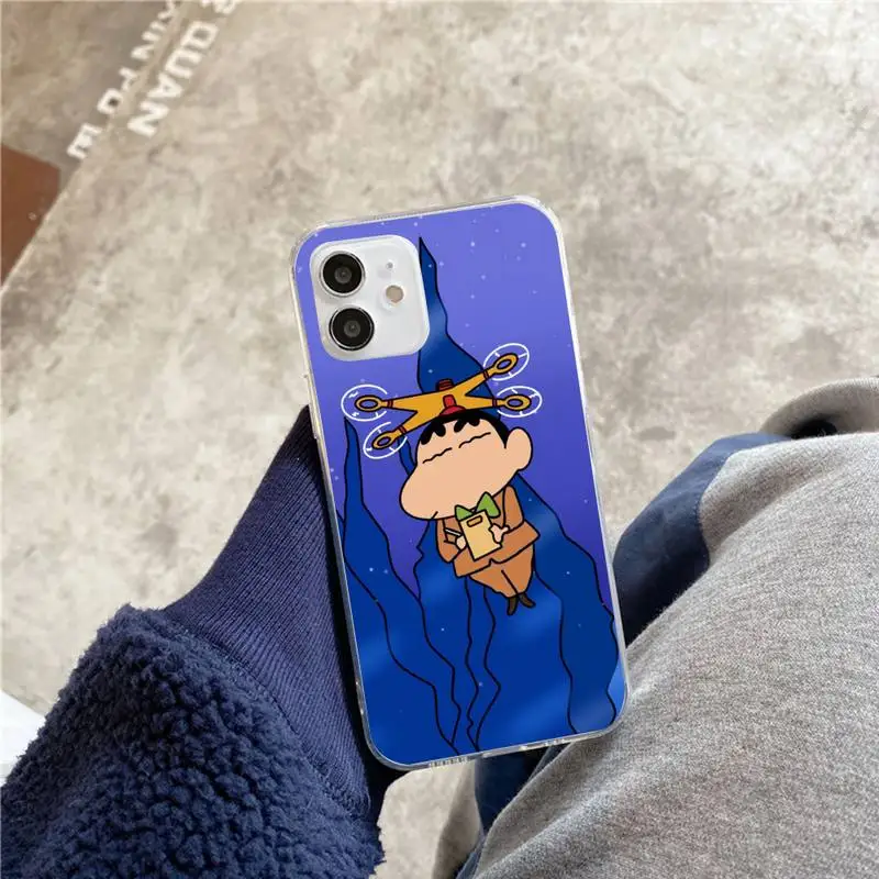 Cartoon Crayons Shin cute Chan Phone Case For iphone 5s 6 7 8 11 12 plus xsmax xr pro mini se Transparent Cover Fundas Coque
Cartoon Crayons Shin cute Chan Phone Case For iphone 5s 6 7 8 11 12 plus xsmax xr pro mini se Transparent Cover Fundas Coque