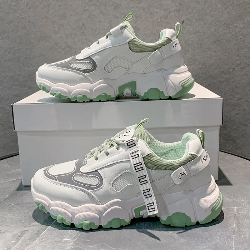 New style breathable daddy women's shoes Korean sports shoes women's running street shoes
New style breathable daddy women's shoes Korean sports shoes women's running street shoes