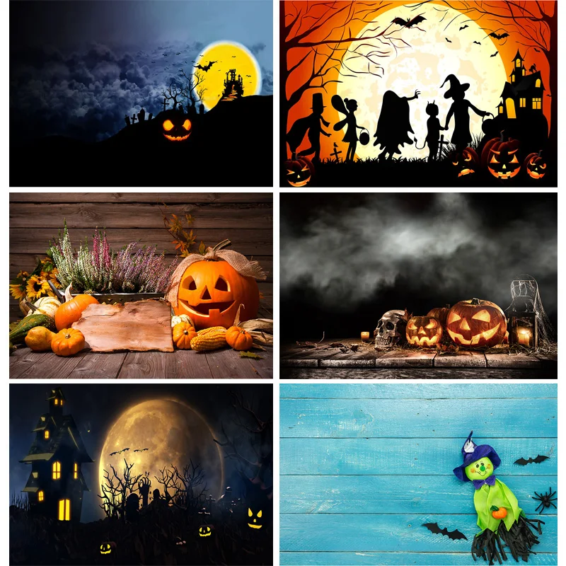 Happy Halloween Photography Backgrounds Castle Gate Ghost Pumpkin Photo Backdrops For Photo Studio Props Decor 20813WSJ-01
Happy Halloween Photography Backgrounds Castle Gate Ghost Pumpkin Photo Backdrops For Photo Studio Props Decor 20813WSJ-01