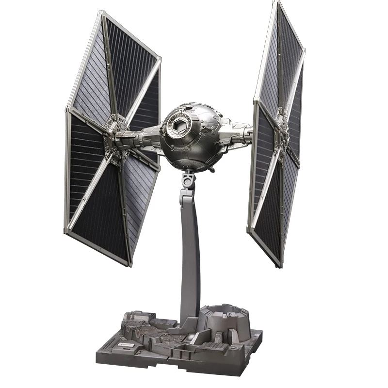 Bandai Star Wars The Force Awakens Metal color 1/72 Tie Fighters Assembly Anime Action Figures Model Toys Birthday Gift
Bandai Star Wars The Force Awakens Metal color 1/72 Tie Fighters Assembly Anime Action Figures Model Toys Birthday Gift