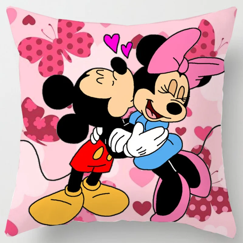 Hot Disney Mickey Mouse Minnie Mouse Pillowcase Anime Plush Cushion Cover Plush Toys Pillow Cases Home Decoration Gift 45x45cm
Hot Disney Mickey Mouse Minnie Mouse Pillowcase Anime Plush Cushion Cover Plush Toys Pillow Cases Home Decoration Gift 45x45cm