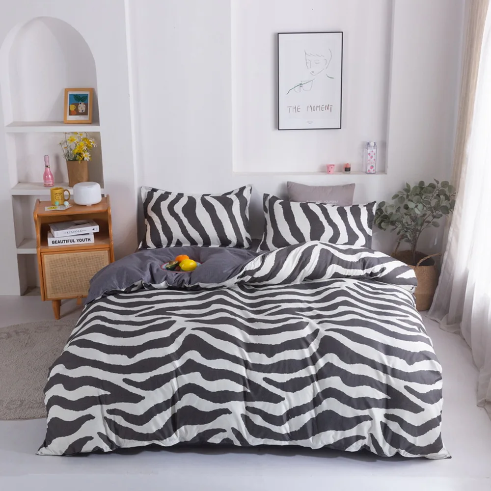Geometric Stripe Easter Day Snowflakes Home Bedding Set Duvet Cover Set Bed Linen Flat Sheet Pillowcase 3/4pcs Bedclothes
Geometric Stripe Easter Day Snowflakes Home Bedding Set Duvet Cover Set Bed Linen Flat Sheet Pillowcase 3/4pcs Bedclothes