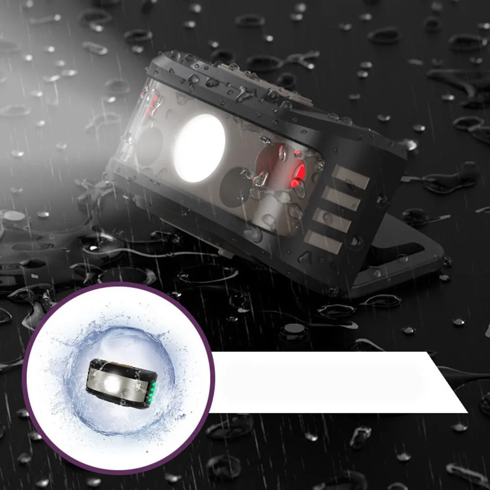 Outdoor LED Headlamp USB Rechargeable Headlight Torch Lamp Induction Red Light Cycling Camping Hiking Night Safty Headlight
Outdoor LED Headlamp USB Rechargeable Headlight Torch Lamp Induction Red Light Cycling Camping Hiking Night Safty Headlight