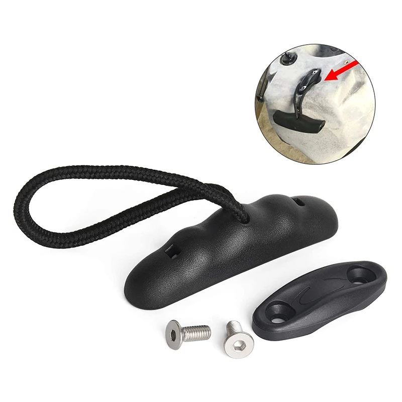 4Pcs Kayak Handles, Portable Side Mount T-Handle Design Carry Handles Kayak Replacement Installation Kit
4Pcs Kayak Handles, Portable Side Mount T-Handle Design Carry Handles Kayak Replacement Installation Kit