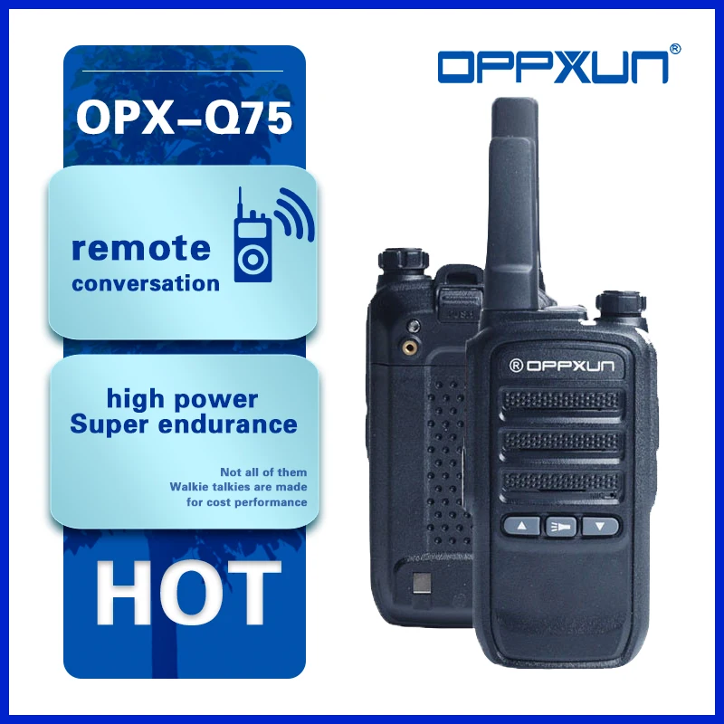 Рация OPPXUN, OPX-Q75, PTT, Любительская, CB, FM, двухсторонняя радиосвязь, UHF 400-470 МГц, 16 каналов, переговорное устройство для трекера, охоты
Рация OPPXUN, OPX-Q75, PTT, Любительская, CB, FM, двухсторонняя радиосвязь, UHF 400-470 МГц, 16 каналов, переговорное устройство для трекера, охоты