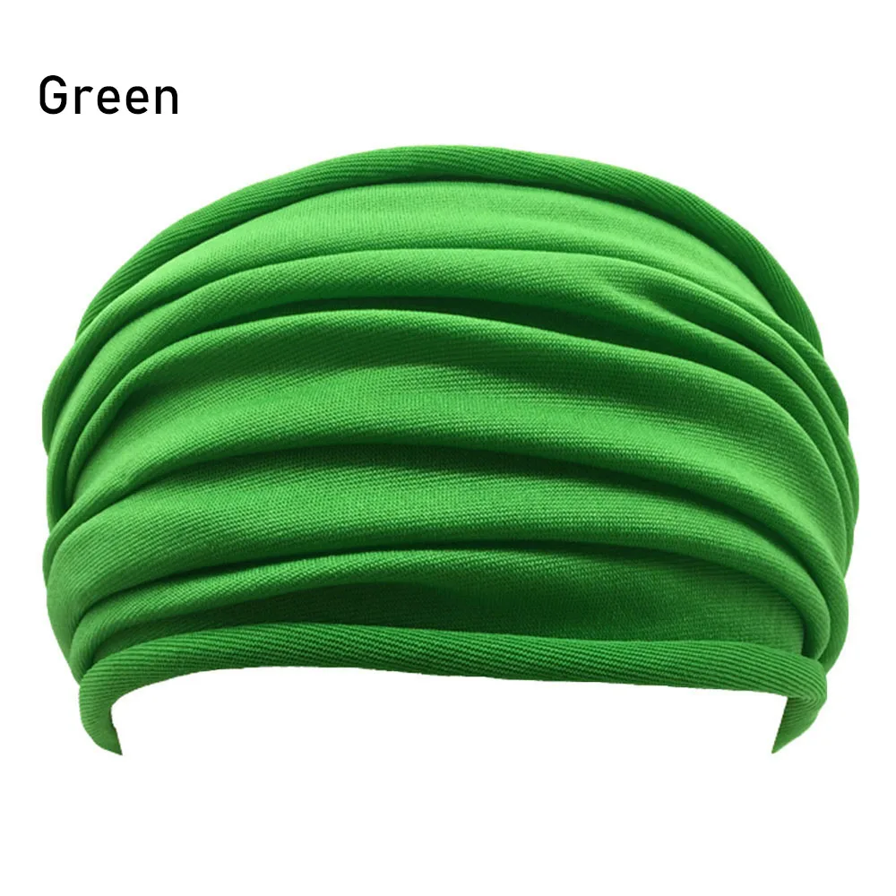 Nonslip Elastic Folds Yoga Hairband Fashion Wide Sports Headband Running Accessories Summer Stretch Hair Band 13 Colors
Nonslip Elastic Folds Yoga Hairband Fashion Wide Sports Headband Running Accessories Summer Stretch Hair Band 13 Colors