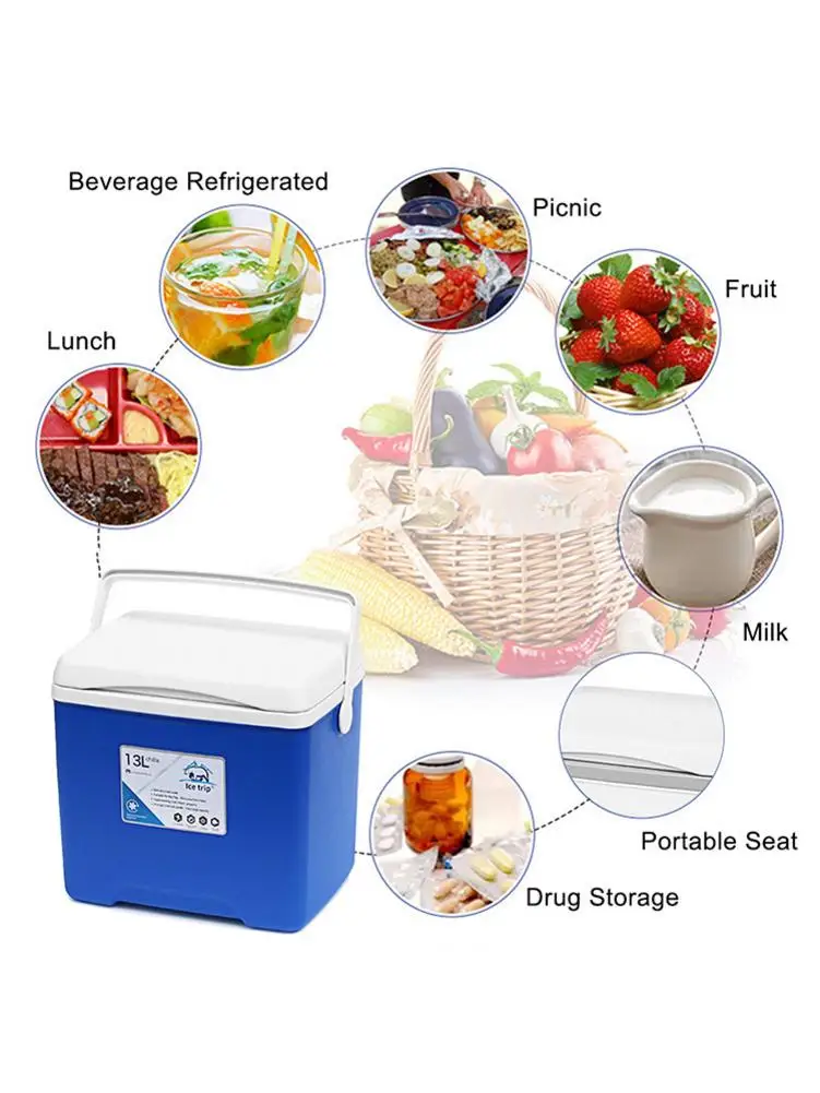 13L Outdoor Picnic Incubator Cold And Warm Portable Camping Picnic Preservation Box Car Food Grade Refrigerator
13L Outdoor Picnic Incubator Cold And Warm Portable Camping Picnic Preservation Box Car Food Grade Refrigerator