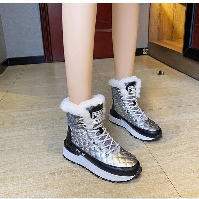 Женские зимние ботинки 2021 новый стиль плюс бархатные Нескользящие водонепроницаемые легкие Теплые повседневные спортивные короткие ботин... 
Женские зимние ботинки 2021 новый стиль плюс бархатные Нескользящие водонепроницаемые легкие Теплые повседневные спортивные короткие ботин...