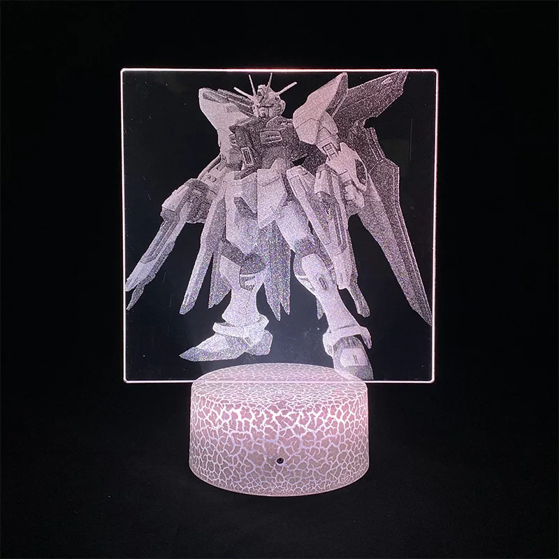 Акриловый 3D светодиодный ночник с иллюзией, Детская лампа с рисунком, GUNDAM, с дистанционным управлением через смартфон, 16 цветов, аниме Фанат...
Акриловый 3D светодиодный ночник с иллюзией, Детская лампа с рисунком, GUNDAM, с дистанционным управлением через смартфон, 16 цветов, аниме Фанат...