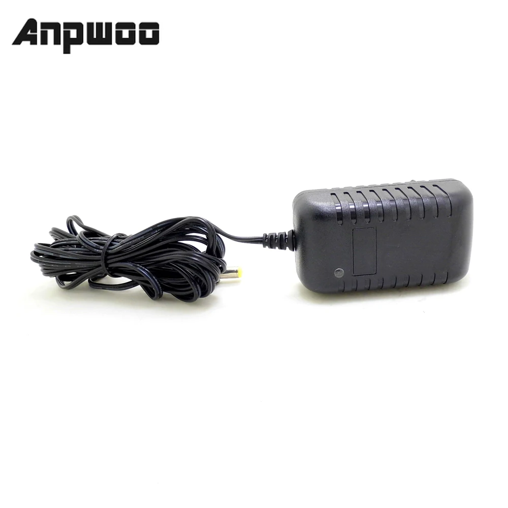 

ANPWOO 3 Meters EU Plug AC/DC Power adapter charger 3M Power Cable for CCTV Camera AC 100-240V DC 12V 2A (2.1mm * 5.5mm)