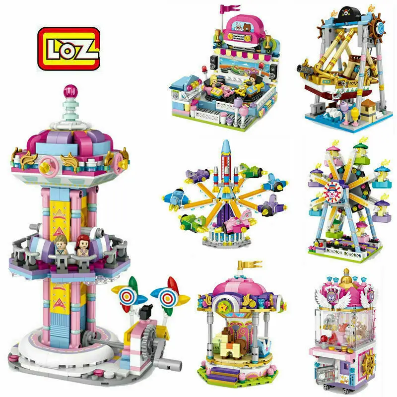 LOZ mini Blocks Kids Building Toys Girl Puzzle Adult Gift Playground 1717 1718 1719 1720 1721 1727 1728 no box 
LOZ mini Blocks Kids Building Toys Girl Puzzle Adult Gift Playground 1717 1718 1719 1720 1721 1727 1728 no box