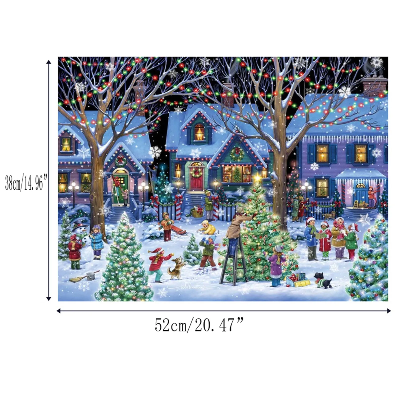 Festival Gift Virtual Puzzle Christmas 500 Adult And Children's Puzzle Home Decoration Parent Child Interactive Games Juguetes
Festival Gift Virtual Puzzle Christmas 500 Adult And Children's Puzzle Home Decoration Parent Child Interactive Games Juguetes