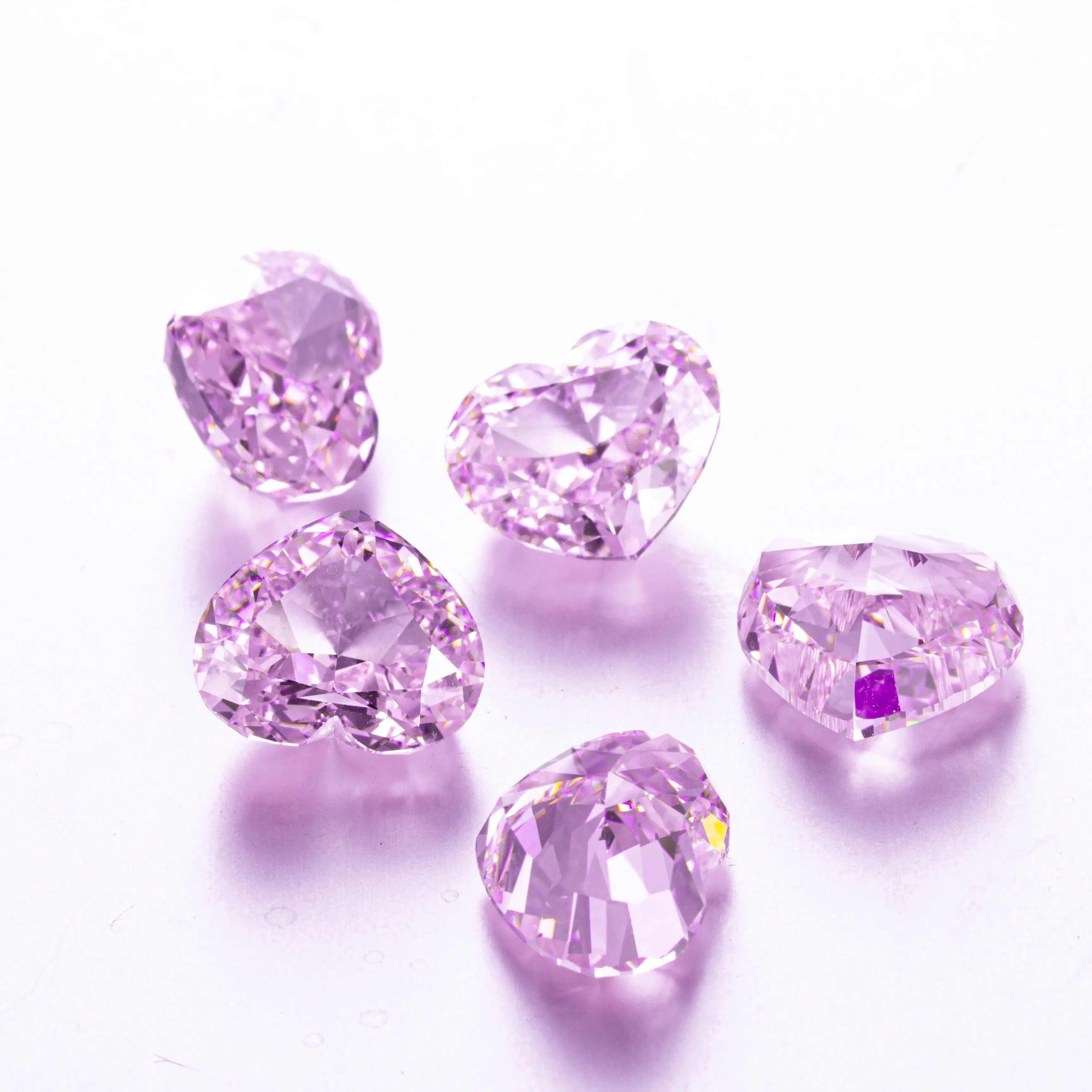 Synthetic Diamond Piedras Preciosas Sueltas Fancy Color 5pcs 3ct Heart Shape Loose Gemstone
Synthetic Diamond Piedras Preciosas Sueltas Fancy Color 5pcs 3ct Heart Shape Loose Gemstone