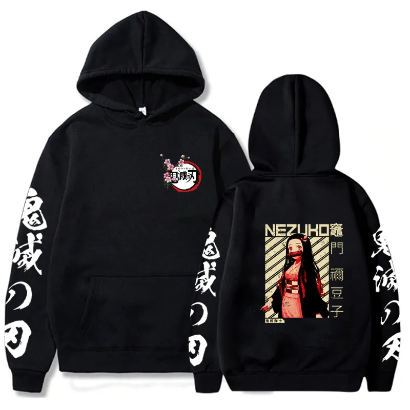 Harajuku Sweatshirt Men/women Unisex Sport Demon Slayer Hoody Anime Long Sleeve Streetwear Tops
Harajuku Sweatshirt Men/women Unisex Sport Demon Slayer Hoody Anime Long Sleeve Streetwear Tops