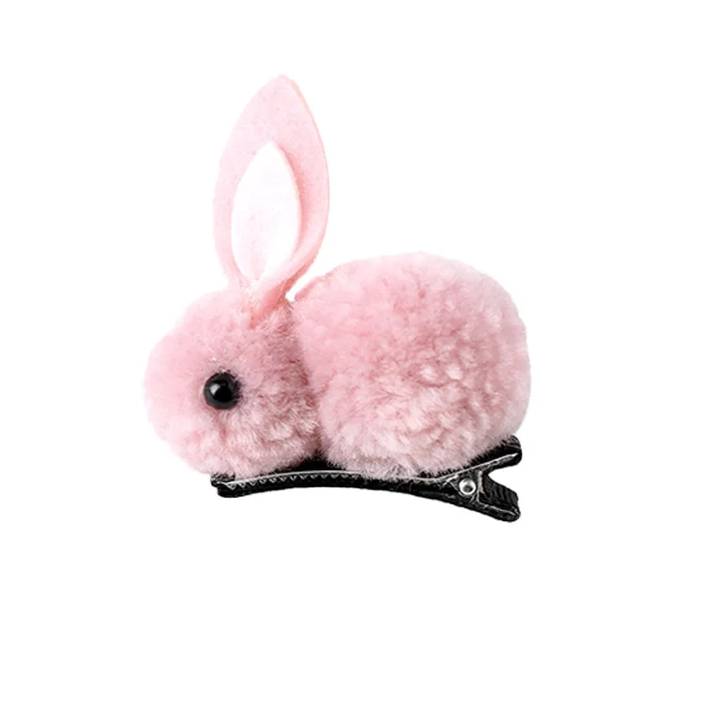 Autumn and winter new plush cute super cute rabbit card hair clip children adult hairpin head trim clip clip 
Autumn and winter new plush cute super cute rabbit card hair clip children adult hairpin head trim clip clip