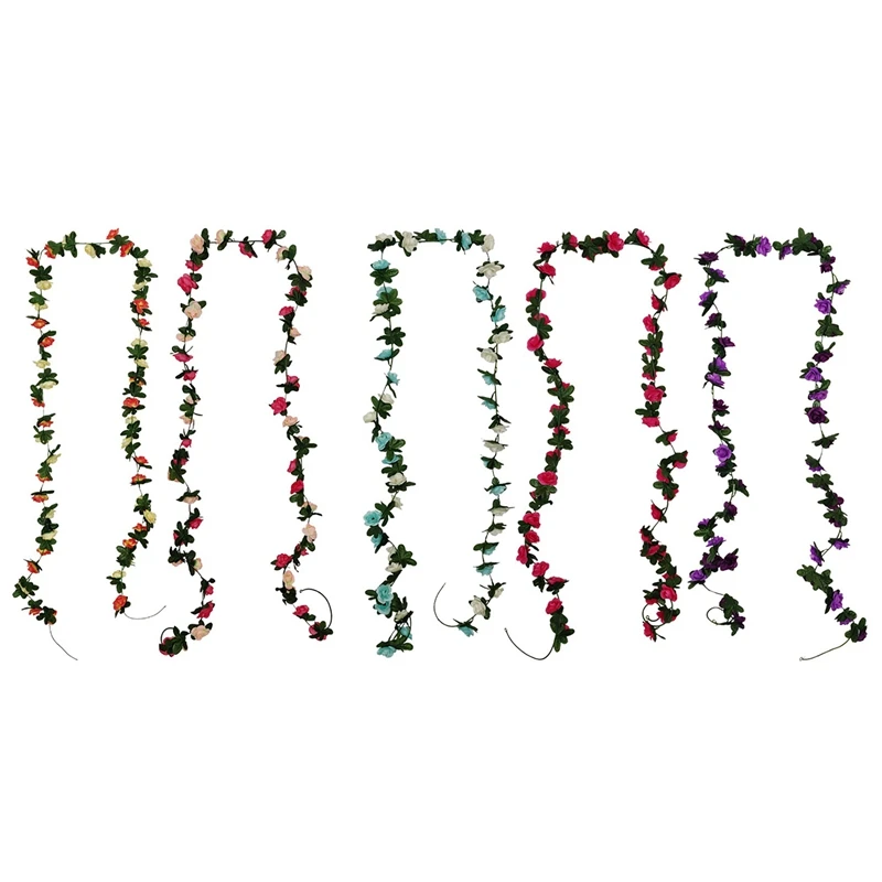 5Pcs Artificial Rose Vine, Wedding Backdrop Arch Wall Decor, Fake Hanging Plant Ivy for Table Festival Party Decor
5Pcs Artificial Rose Vine, Wedding Backdrop Arch Wall Decor, Fake Hanging Plant Ivy for Table Festival Party Decor