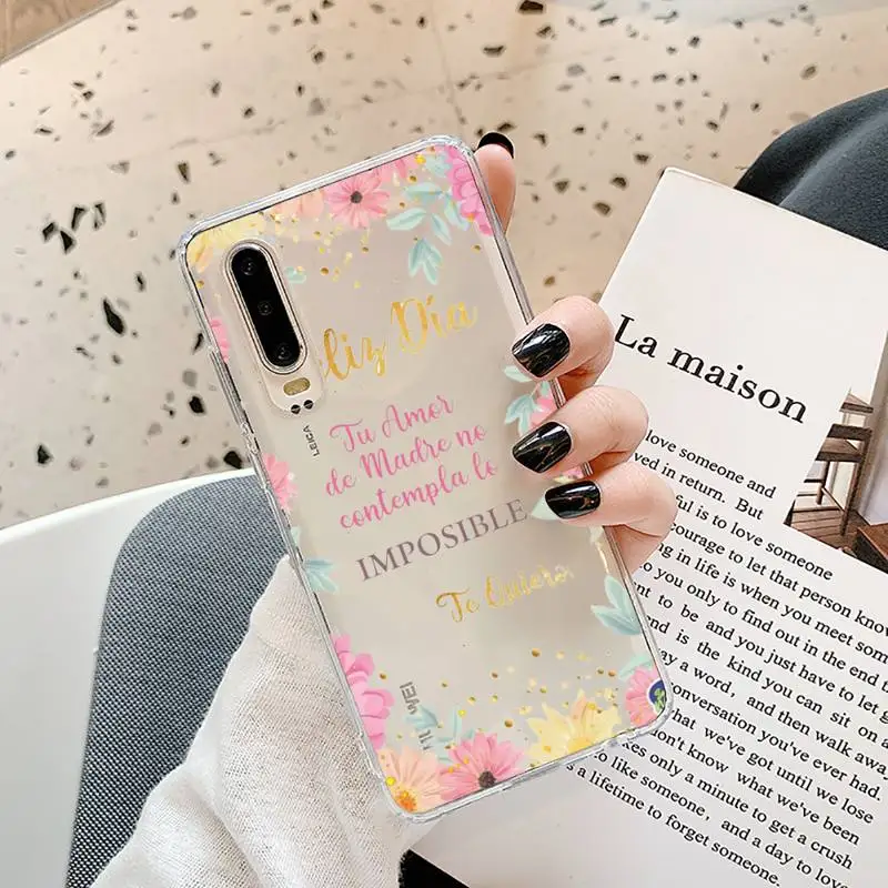 

Jesus Bible Quotes Phone Case Transparent for Samsung A71 S9 10 20 HUAWEI p30 40 honor 10i 8x xiaomi note 8 Pro 10t 11