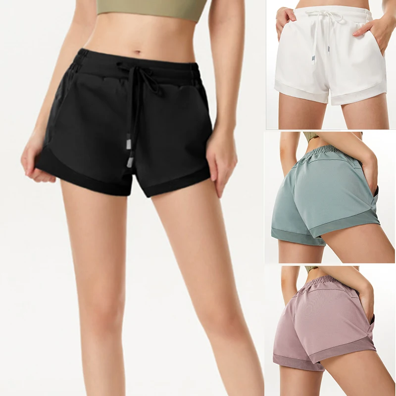 Women Drawstring Yoga Shorts Summer Sports Shorts For Outdoor Fitness Breathable Hot Pants Health99
Women Drawstring Yoga Shorts Summer Sports Shorts For Outdoor Fitness Breathable Hot Pants Health99
