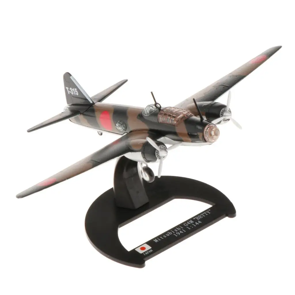 Коллекция летательных аппаратов Betty Fighter из сплава литья под давлением Японии G4M