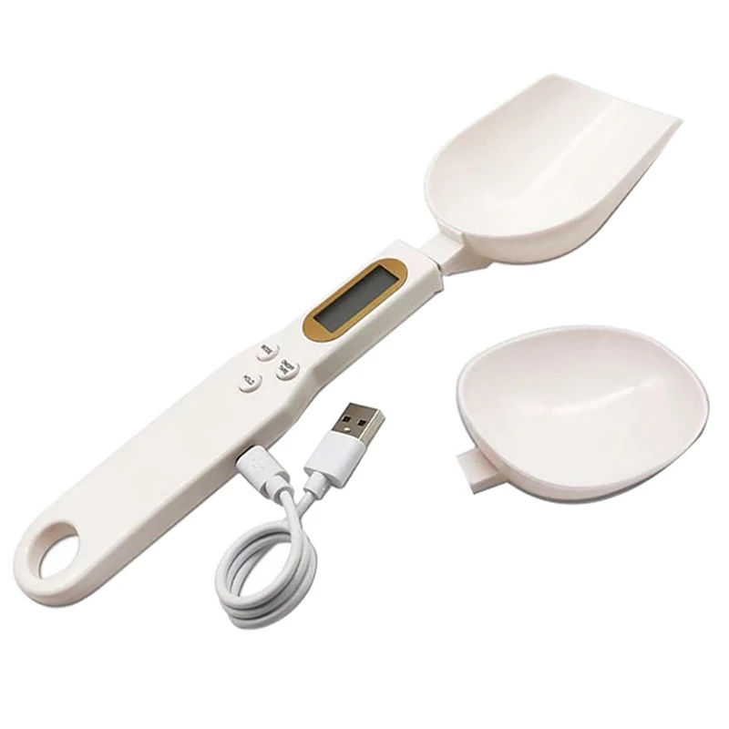 USB Charging Measuring Spoon Gram Scales Electronic Digital Gramera Dimensional Weighing for Powder Flour Kitchen Tool
USB Charging Measuring Spoon Gram Scales Electronic Digital Gramera Dimensional Weighing for Powder Flour Kitchen Tool