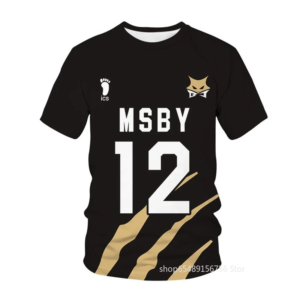 Anime Haikyuu Black Wlof T-shirt Cartoon Casual Short Sleeve Tops Regular Broadcloth Streetwear Harajuku Summer Tees Women Men
Anime Haikyuu Black Wlof T-shirt Cartoon Casual Short Sleeve Tops Regular Broadcloth Streetwear Harajuku Summer Tees Women Men