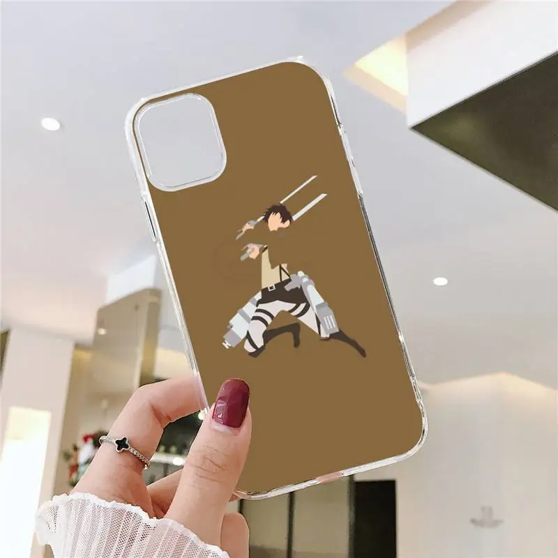 Anime attack on titan LA Phone Case Transparent for iPhone 6 7 8 11 12 s mini pro X XS XR MAX Plus SE cover funda
Anime attack on titan LA Phone Case Transparent for iPhone 6 7 8 11 12 s mini pro X XS XR MAX Plus SE cover funda