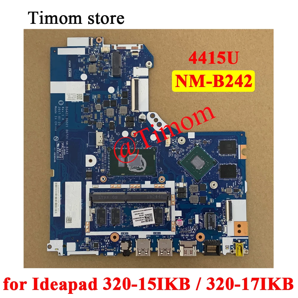 4415U для 320-15IKB 80XL 80YE Ideapad 320-17IKB 80XM независимая материнская плата ноутбука фреза