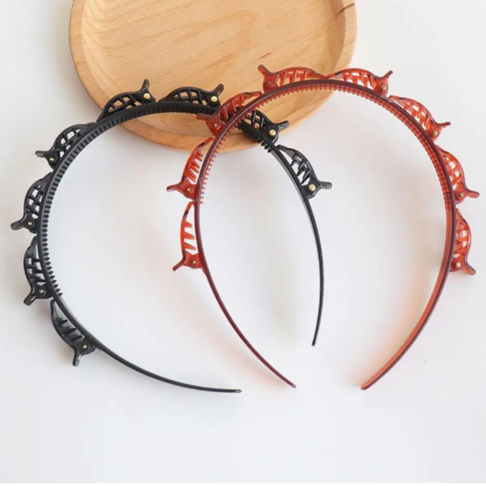 Simple Hollow Eight Small Clips Double Layer Non-slip Bangs Hair Clasp Headband Hair Accessories Durable Plastic Headgear Women
Simple Hollow Eight Small Clips Double Layer Non-slip Bangs Hair Clasp Headband Hair Accessories Durable Plastic Headgear Women