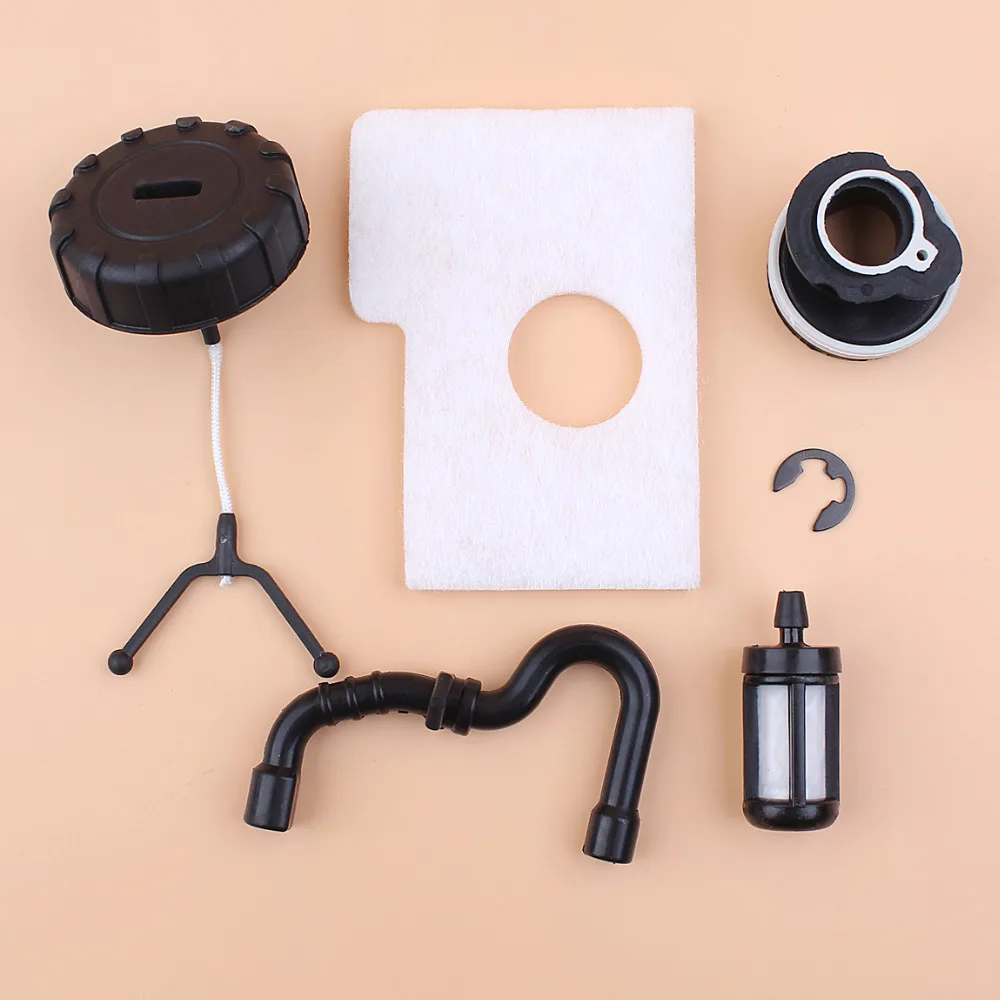 Fuel Gas Cap Hose Intake Manifold Air Filter Set For Stihl 017 018 MS170 MS180 MS 170 180 Chain Saws 11301412200 11303500500
Fuel Gas Cap Hose Intake Manifold Air Filter Set For Stihl 017 018 MS170 MS180 MS 170 180 Chain Saws 11301412200 11303500500