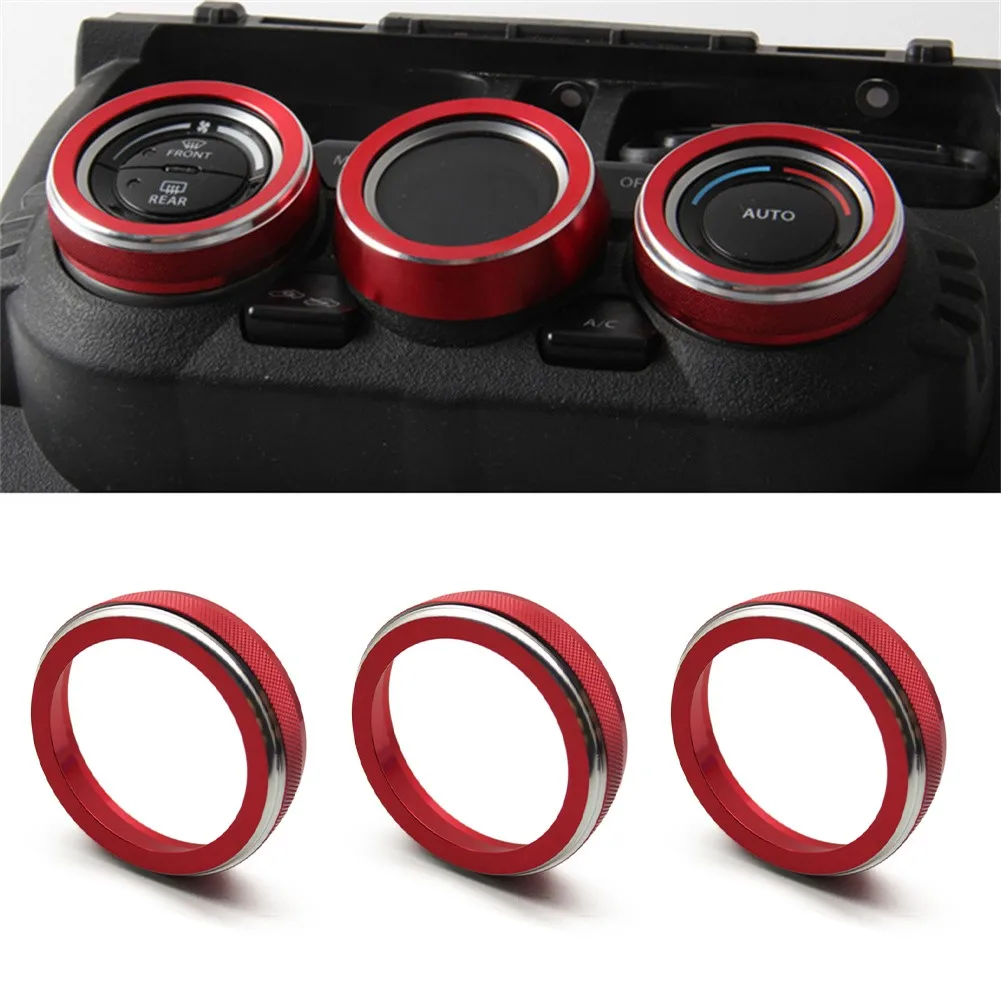 3pcs Red Air Conditioning Switch Knob Trim Ring For Suzuki Jimny 2018-2020 JB64W Air Conditioning Switch Knob Decorative Ring
3pcs Red Air Conditioning Switch Knob Trim Ring For Suzuki Jimny 2018-2020 JB64W Air Conditioning Switch Knob Decorative Ring