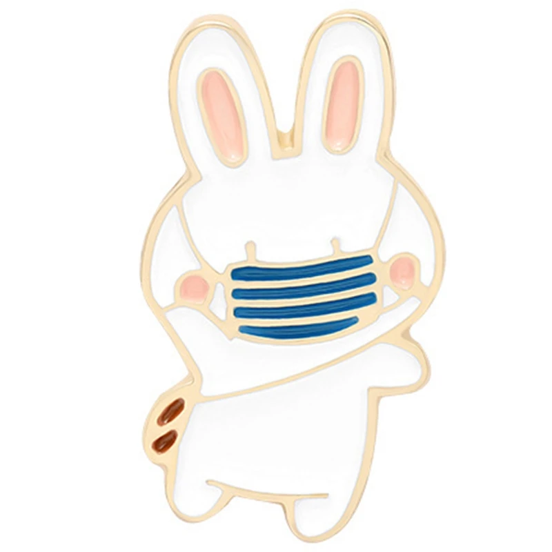 Funny Cat Bear Rabbit Brooches Shirt Lapel Badge Bag Cartoon Jewelry Gift For Kids Friends Animal Enamel Pins
Funny Cat Bear Rabbit Brooches Shirt Lapel Badge Bag Cartoon Jewelry Gift For Kids Friends Animal Enamel Pins