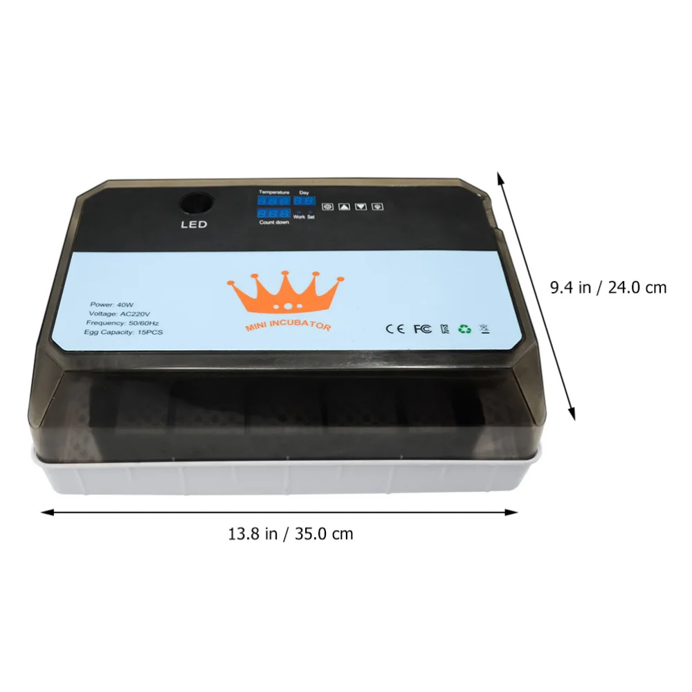 Eggs Incubator Automatic Eggs Turner Hatching Poultry Chickens Tool US Plug
Eggs Incubator Automatic Eggs Turner Hatching Poultry Chickens Tool US Plug