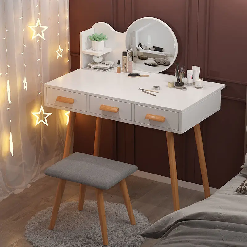 Bedroom Dressing Table Nordic Fashion Furniture Apartment Hotel Bedroom Set Dressing Table Mirror Makeup Table Density Board
Bedroom Dressing Table Nordic Fashion Furniture Apartment Hotel Bedroom Set Dressing Table Mirror Makeup Table Density Board