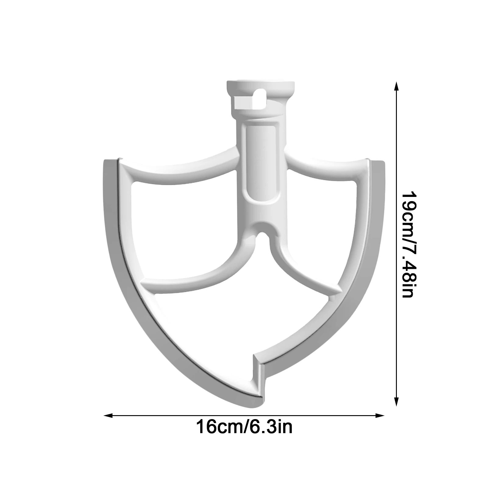 Flexible Edge Beater Plastics Scraper Mixing Head Mixer Accessories Practical Kitchen Gadgets
Flexible Edge Beater Plastics Scraper Mixing Head Mixer Accessories Practical Kitchen Gadgets