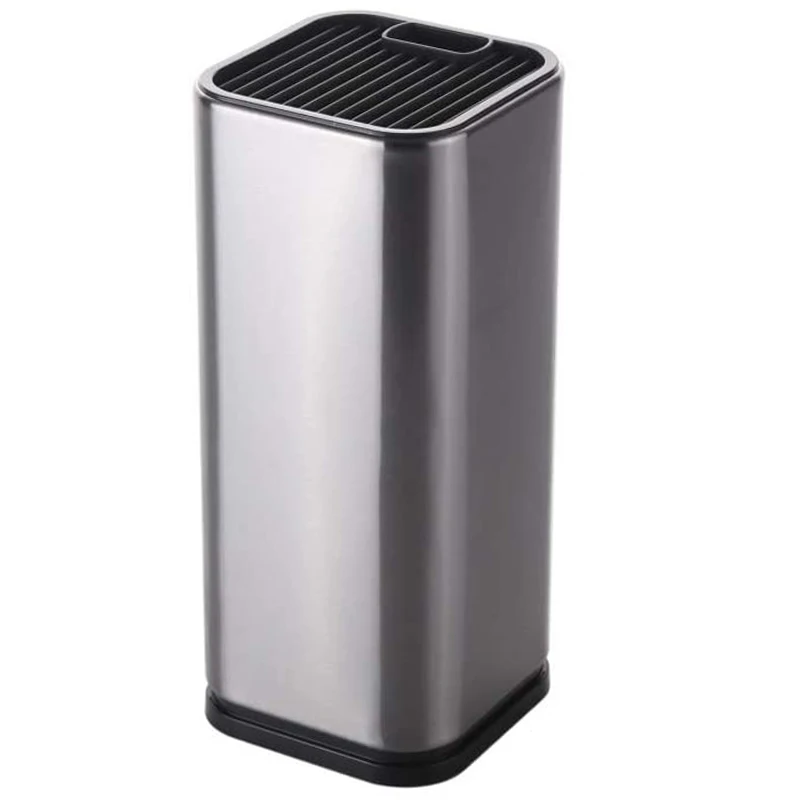 Knife Block Holder Scissors Slot, Unique Slot Design to Protect Blades, Fingerprint-Proof Coating, for Safe, Space Saver 
Knife Block Holder Scissors Slot, Unique Slot Design to Protect Blades, Fingerprint-Proof Coating, for Safe, Space Saver