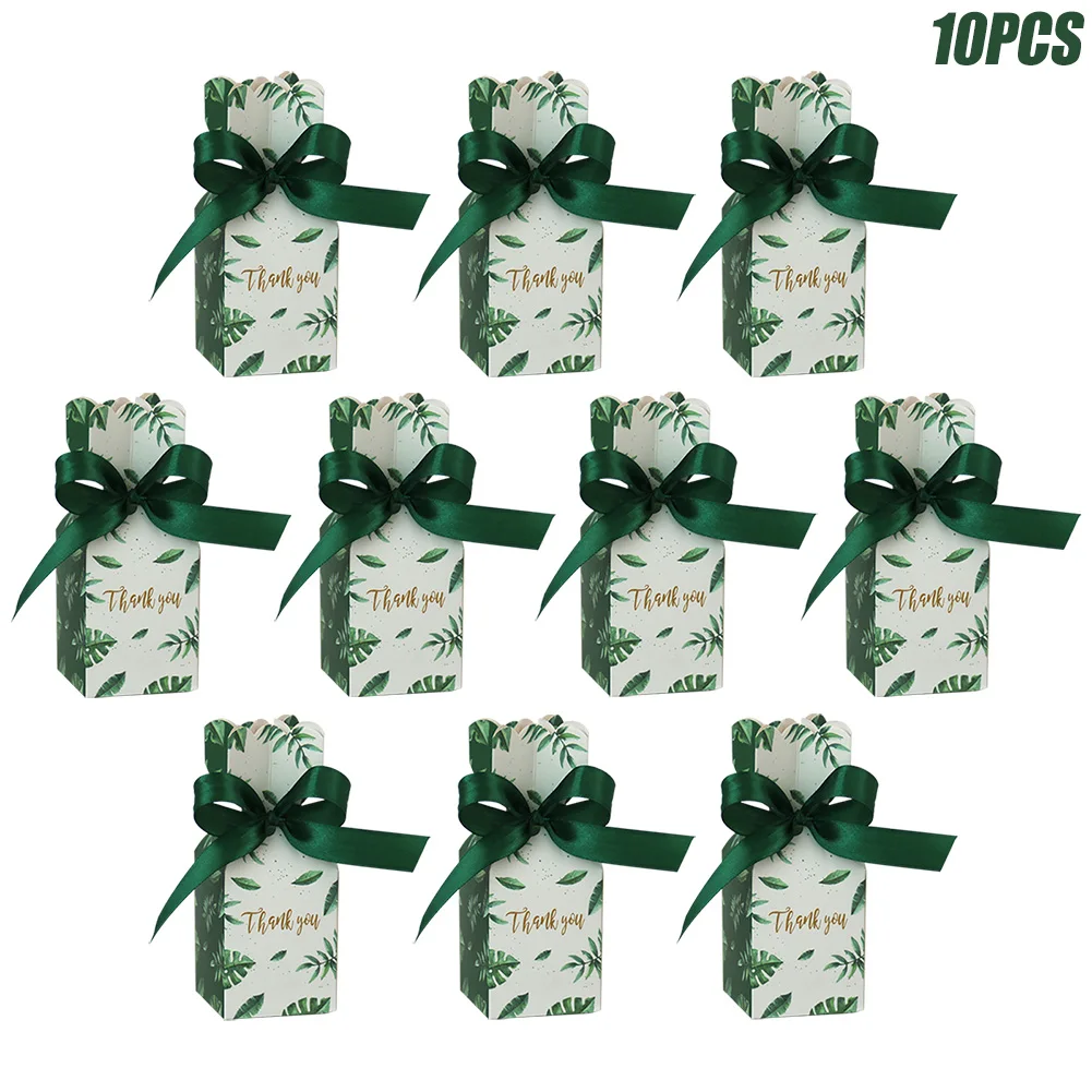 10pcs Sweets Paper Storage Treat Wedding Gift Packaging Birthday Turtle Leaf Pattern Present Party Favor Candy Box With Ribbon
10pcs Sweets Paper Storage Treat Wedding Gift Packaging Birthday Turtle Leaf Pattern Present Party Favor Candy Box With Ribbon