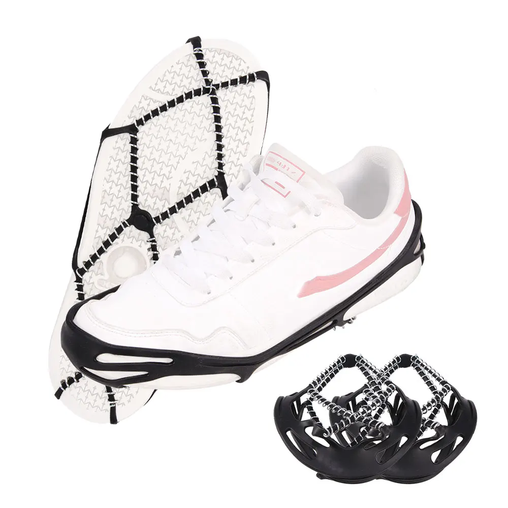 Ice Claw Shoe Cover Steel Ice Gripper Spike For Shoes Anti Slip Climbing Snow Spikes Crampons Cleats Chain Claws Boots Cover
Ice Claw Shoe Cover Steel Ice Gripper Spike For Shoes Anti Slip Climbing Snow Spikes Crampons Cleats Chain Claws Boots Cover