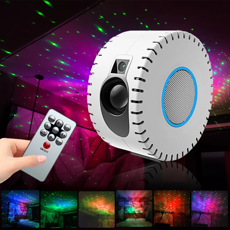 Starry Sky Astron Projector Laser Light Galaxy Star Remote Control Night Lamp 30 Pattern Wave Lamp Stage for Home Party Lights
Starry Sky Astron Projector Laser Light Galaxy Star Remote Control Night Lamp 30 Pattern Wave Lamp Stage for Home Party Lights