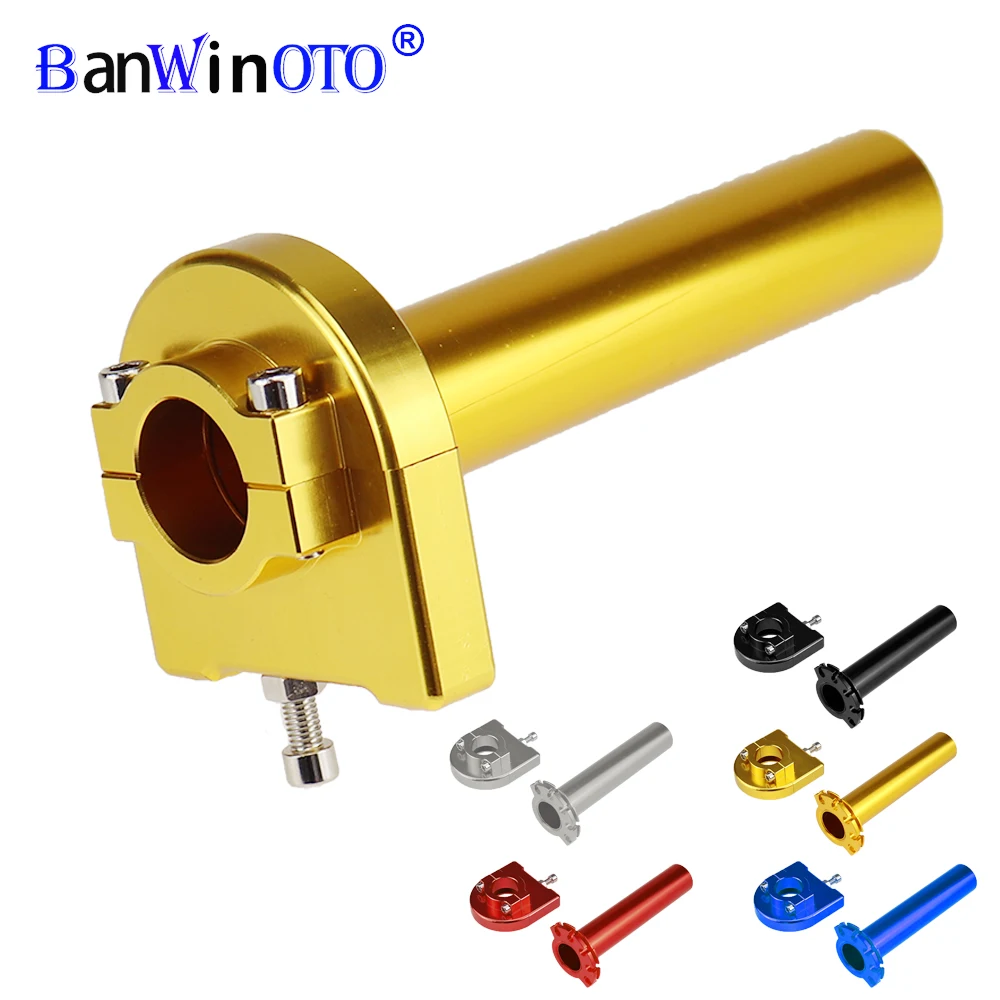 Universal 22mm 7/8" Aluminum Accelerator Twister Grips Handle Throttle Twist Grips Dirt Bike Motorcycle Handlebar Scooter Bike
Universal 22mm 7/8" Aluminum Accelerator Twister Grips Handle Throttle Twist Grips Dirt Bike Motorcycle Handlebar Scooter Bike