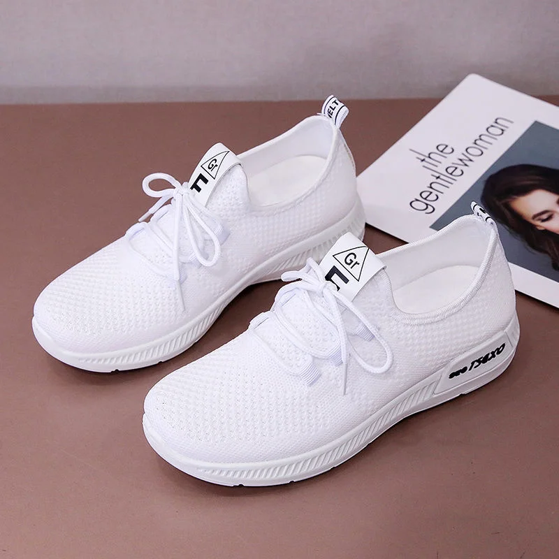 spring flying woven sports shoes women's summer new leisure shoes small white shoes women's single shoes mesh running shoes
spring flying woven sports shoes women's summer new leisure shoes small white shoes women's single shoes mesh running shoes