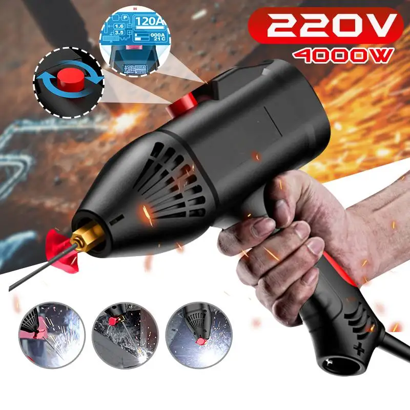 220V 4000W Handheld Portable Electric Arc Welding Machine Automatic Digital Intelligent Welding Current Machine Current Tools
220V 4000W Handheld Portable Electric Arc Welding Machine Automatic Digital Intelligent Welding Current Machine Current Tools