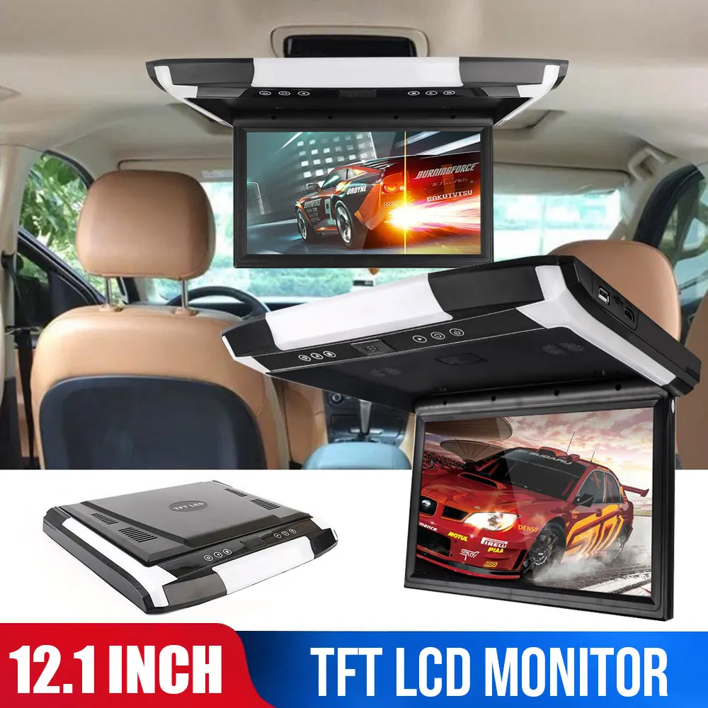 Vehemo Monitor Car DVR Audio Player 12.1 Inches DC12V Display Auto Driving Reversing Image Roof Installation
Vehemo Monitor Car DVR Audio Player 12.1 Inches DC12V Display Auto Driving Reversing Image Roof Installation