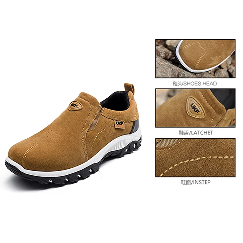 Men's Walking Lightweight Shoes Slip-On Comfortable Anti-slip Sneakers Footwear Breathable Big Size 39-44
Men's Walking Lightweight Shoes Slip-On Comfortable Anti-slip Sneakers Footwear Breathable Big Size 39-44