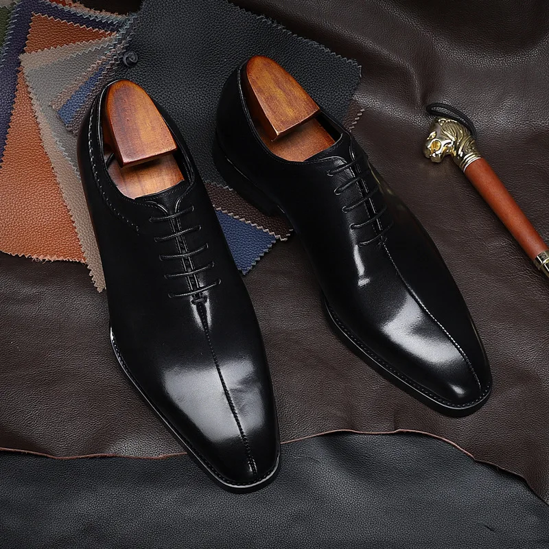 QYFCIOUFU Dress Shoes Men Genuine Leather Vintage Retro Custom Blake Handmade Office Fashion Formal Wedding Party Oxford Shoes
QYFCIOUFU Dress Shoes Men Genuine Leather Vintage Retro Custom Blake Handmade Office Fashion Formal Wedding Party Oxford Shoes