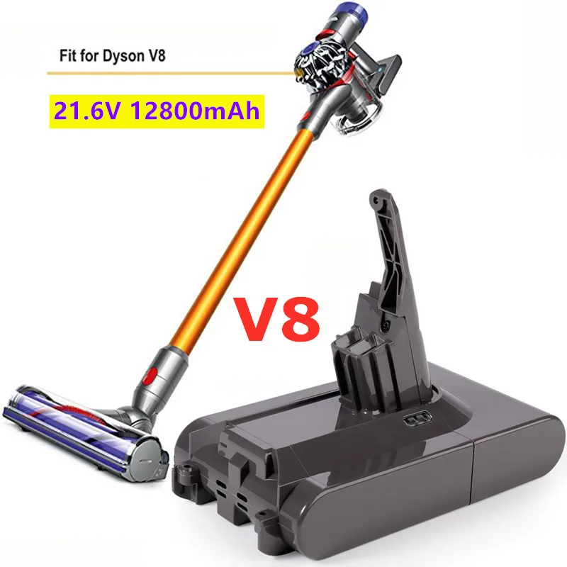 100% новый высококачественный литий-ионный перезаряжаемый аккумулятор 21,6 в 12800 мАч для Dyson V8 серии 9.8 Ач бесплатная доставка
100% новый высококачественный литий-ионный перезаряжаемый аккумулятор 21,6 в 12800 мАч для Dyson V8 серии 9.8 Ач бесплатная доставка