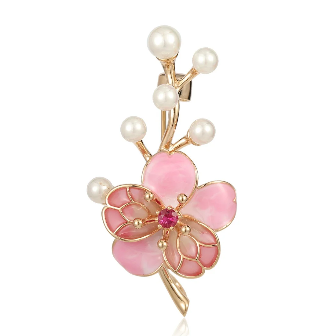 OI 2021 Enamel Pink Flowers Plant Brooches Simulated Pearl Rhinestone Cherry blossoms Flower Banquet Wedding Brooch Pins Gifts
OI 2021 Enamel Pink Flowers Plant Brooches Simulated Pearl Rhinestone Cherry blossoms Flower Banquet Wedding Brooch Pins Gifts